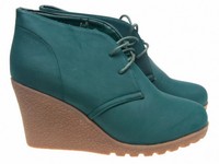 Botine verzi cu model Heavynne