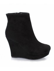 Botine Bamboo Ceasar negru