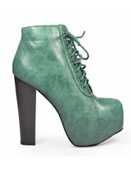 Botine Hot Girl Bootie Verde
