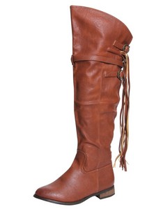 Cizme Fringe Maro