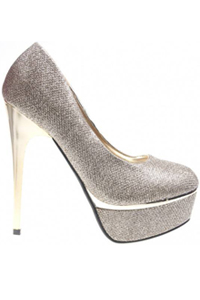 Pantofi aurii Casandra