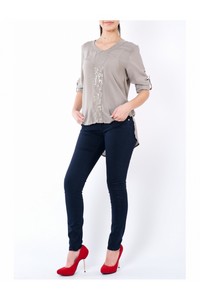 Bluza TinaR cu paiete Maro