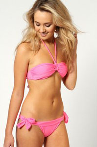 Costum de baie roz