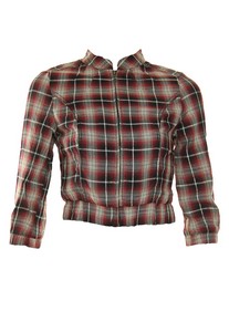Jacheta Stradivarius Outy Dark Red