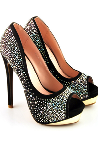 Pantofi Venus Negri