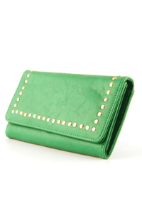 Portofel Dama Verde Cu Tinte