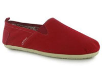 Lee Cooper Slip On Mens Canvas Shoes