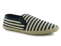 Propeller Striped Espadrilles Mens