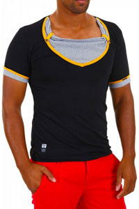 Tricou Carisma 2in1 Negru 4031