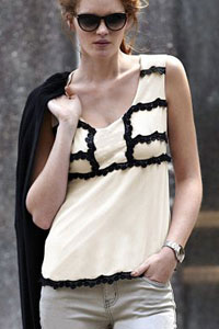 Bluza bicolora