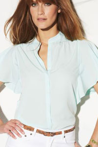 Bluza cu maneci fluture
