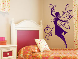 Sticker perete - decorativ -zana