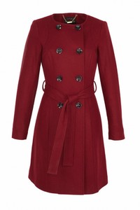 Palton elegant fara guler 
