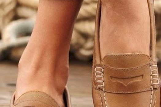 Pantofi de dama fara toc din piele naturala 100%