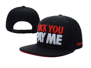 Sapca FUCK YOU PAY ME - Neagra