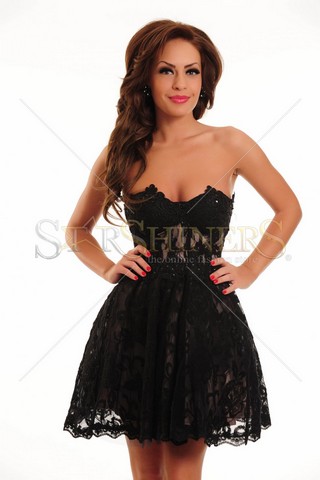 Rochie Mexton Fantasy Princess Black