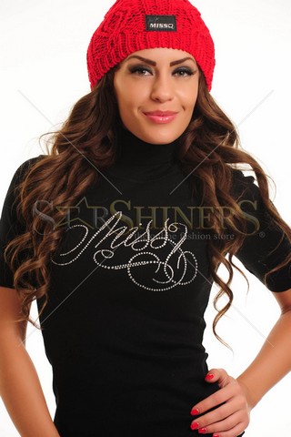 Caciula MissQ Puff Red