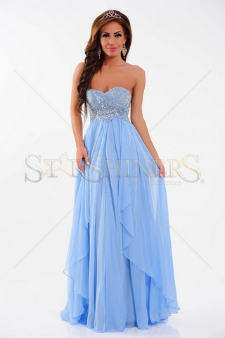 Rochie Sherri Hill Blue