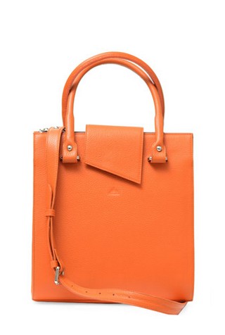 GEANTA ORANGE DIN PIELE NATURALA MODEL CHARME