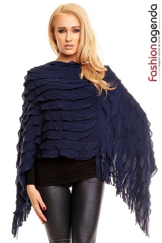Poncho Bleumarin Colin
