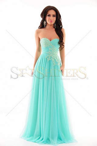 Rochie Sherri Hill 11114 Blue