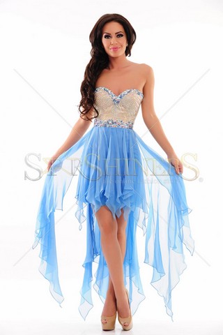 Rochie Sherri Hill 1920 Blue