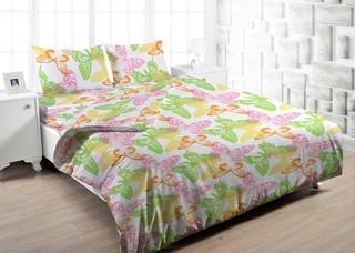 Lenjerie de pat din bumbac Butterfly