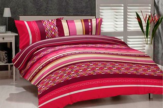 Lenjerie de pat din bumbac Red Game
