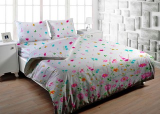 Lenjerie de pat din bumbac Spring Flowers