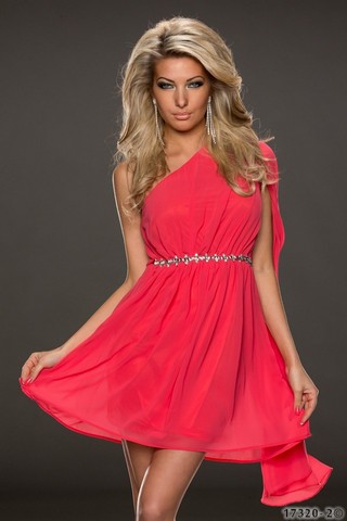Rochie NightAttraction Coral