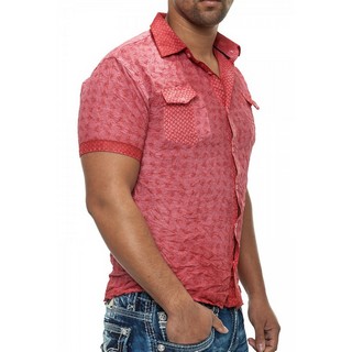 Camasa Barbati cu Maneca Scurta Open Jeans Rosie