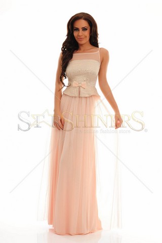 Rochie Fofy Higher Living Peach