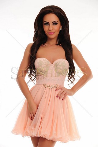 Rochie LaDonna Royal Night Rosa