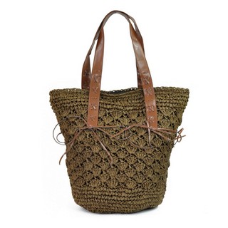 Geanta kaki fibre naturale