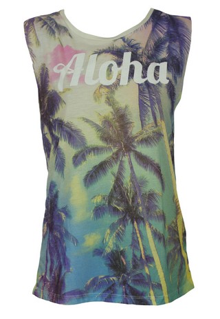 TRICOU PULL AND BEAR BASIC GREEN