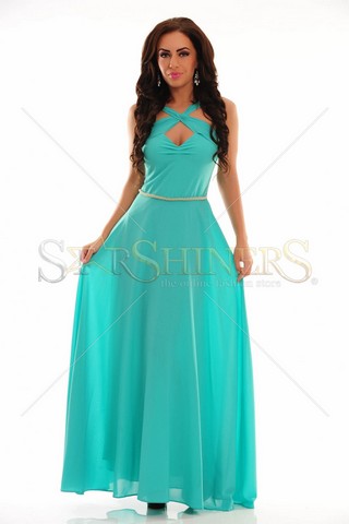 Rochie LaDonna Cross Roads Turquoise