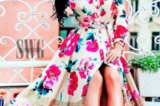 Rochii lungi de vara colorate, modele 2025 online la cele mai mici preturi!