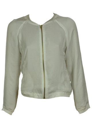 JACHETA BERSHKA HEIGH WHITE
