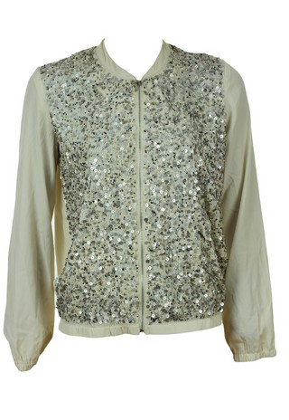 JACHETA PULL AND BEAR MATHILDA LIGHT BEIGE