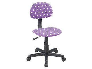 Scaun de birou pentru copii Kitty Stars Mov