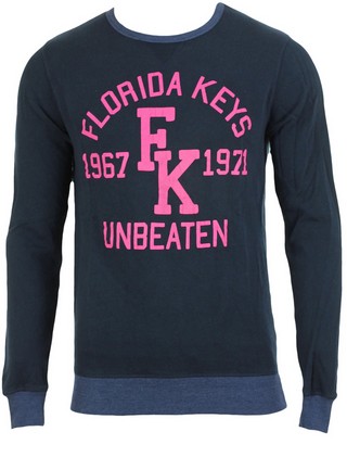 BLUZA PULL AND BEAR CODE DARK BLUE