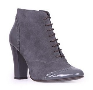 BOTINE CLARETTE GRI DIN PIELE NATURALA