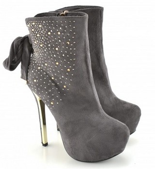 Botine Mao Gri