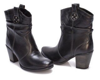 Botine dama negre Vanda