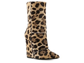 Cizme Giuseppe Zanotti Leopard Pony Hair Wedge