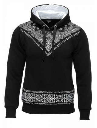 Hanorac Barbati Carisma Negru cu Model