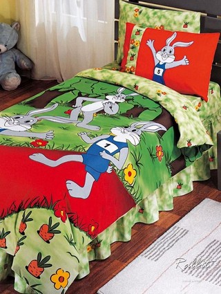 Lenjerie de pat Single Rabbit
