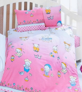 Lenjerie de pat pentru copii Double Playful Kids