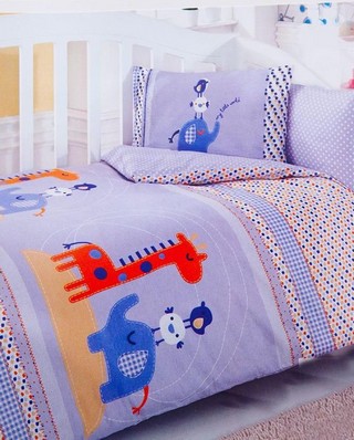 Lenjerie de pat pentru copii Double Sweet Friends