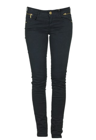 PANTALONI BERSHKA CHLOE DARK BLUE